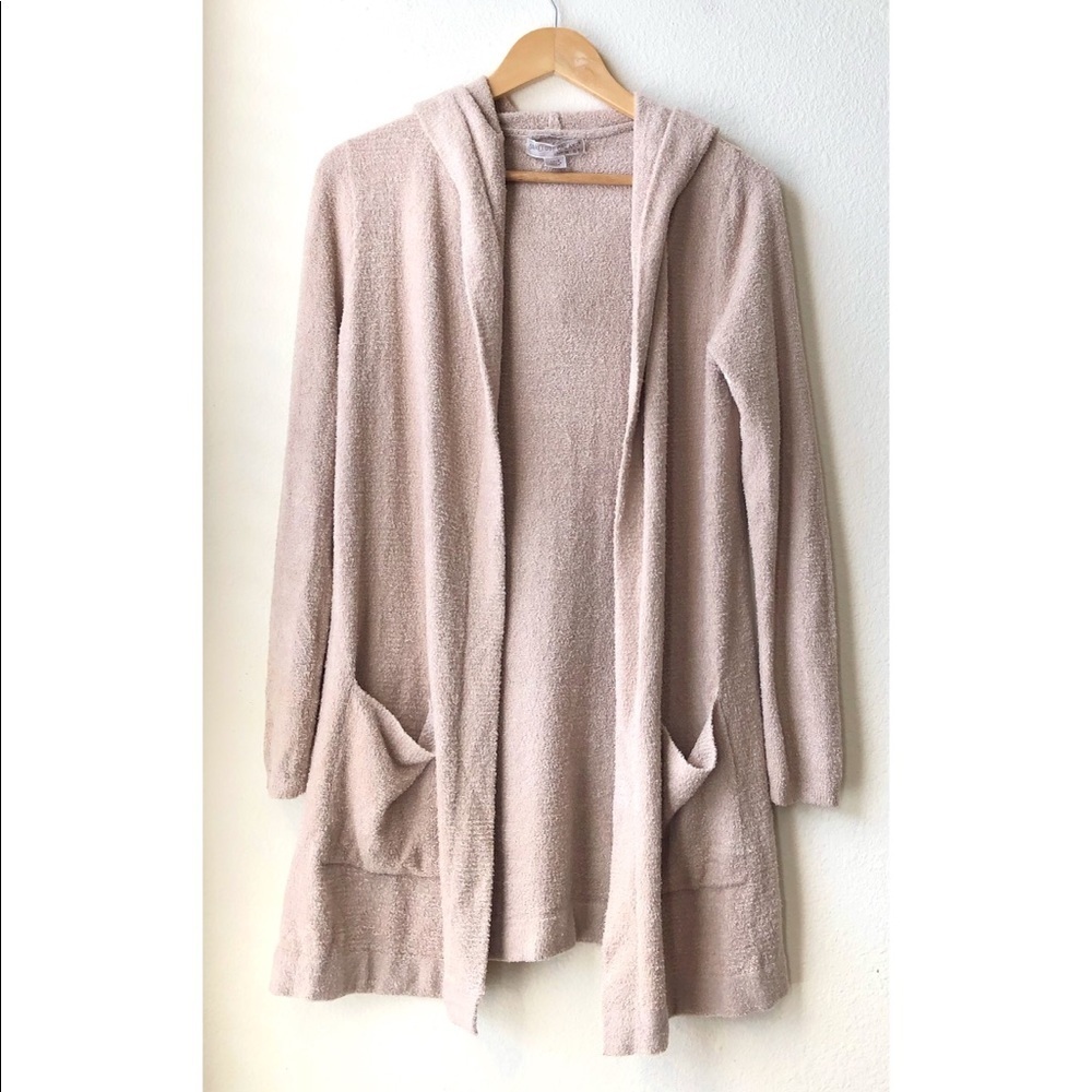 Barefoot Dreams Cream Cozy Chic Lite Cardigan Sz XS/S - Picture 2 of 14